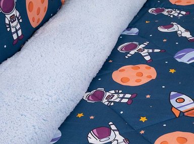 PLUMÓN DORAL SHERPA KIDS ASTRONAUTA 1.5PL - 4