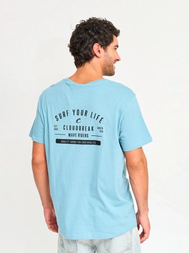 POLERA MANGA CORTA ALGODÓN HOMBRE CLOUDBREAK - 2