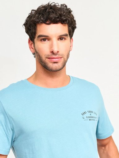 POLERA MANGA CORTA ALGODÓN HOMBRE CLOUDBREAK - 3
