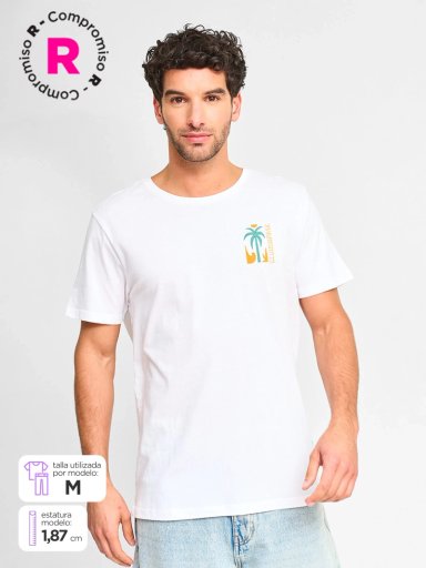 POLERA MANGA CORTA ALGODÓN HOMBRE CLOUDBREAK - 1