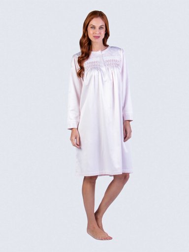 CAMISA MUJER LADY GENNY SATINADA OI2025 K-671 - 1