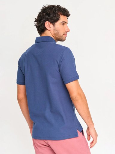 POLERA HOMBRE CACHAREL MANGA CORTA ALGODÓN BÁSICA - 2