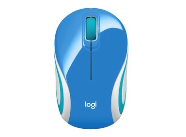 MOUSE INALÁMBRICO LOGITECH M187 AZUL - 1