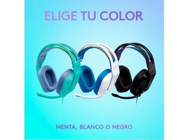 AUDÍFONOS LOGITECH HEADSET G335 WIRED MENTA - 7
