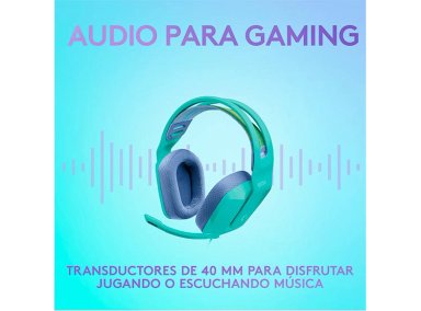 AUDÍFONOS LOGITECH HEADSET G335 WIRED MENTA - 10