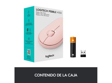 MOUSE INALÁMBRICO LOGITECH 2 M350 ROSADO - 8