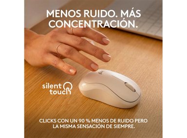 MOUSE INALÁMBRICO LOGITECH M240 NEGRO - 3