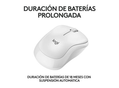 MOUSE INALÁMBRICO LOGITECH M240 NEGRO - 4