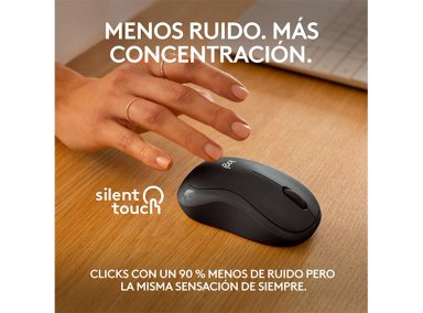 MOUSE INALÁMBRICO LOGITECH M240 GRAFITO - 3