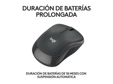MOUSE INALÁMBRICO LOGITECH M240 GRAFITO - 4