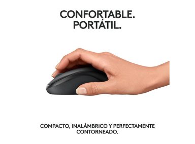 MOUSE INALÁMBRICO LOGITECH M240 GRAFITO - 5
