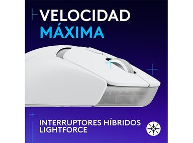 MOUSE INALÁMBRICO LOGITECH G309 LIGHTSPEED BLANCO - 2