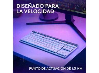 TECLADO WINDOWS MAC OS INALÁMBRICO LOGITECH G515 GRIS - 3