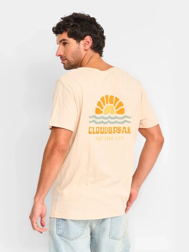 POLERA MANGA CORTA ALGODÓN HOMBRE CLOUDBREAK DAMESA - 2