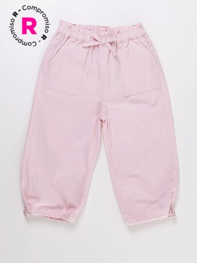 PANTALÓN ALGODÓN NIÑA BABY HARVEST LIVIANO - 1