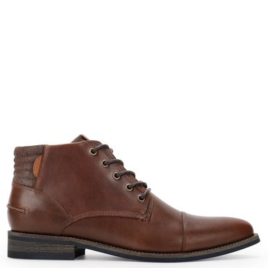 BOTINES CUERO HOMBRE CARDINALE CAFÉ DENIZEN - 1