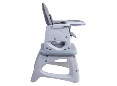 SILLA DE COMER ESCRITORIO BALANCIN EAT&SWING GRIS BEBESIT - 5