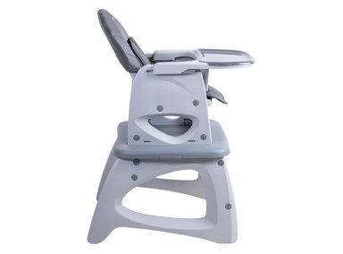 SILLA DE COMER ESCRITORIO BALANCIN EAT&SWING GRIS BEBESIT - 8