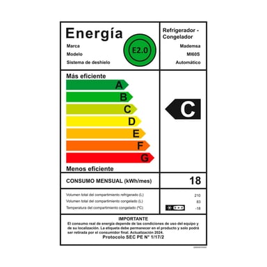 REFRIGERADOR BOTTOM FREEZER ELECTROLUX MI60S 285L NO FROST GRIS - 9