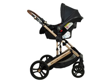 COCHE CUNA TRAVEL SYSTEM BEBE OFFROAD NEGRO BEBESIT - 6