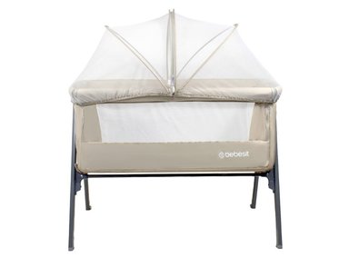 CUNA COLECHO BEBE EASY LX CON MOSQUITERO Y BOLSO BEIGE - 2