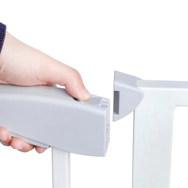 REJA DE SEGURIDAD BEBE PUERTA MASCOTA DOBLE SEGURO 75-82 CM - 3