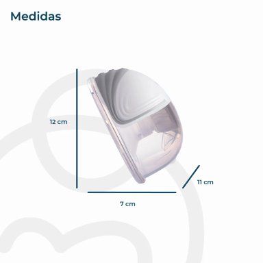 EXTRACTOR LECHE MATERNA ELÉCTRICO MANOS LIBRE + 10 BOLSAS - 5