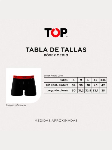 PACK 4 BÓXERS ALGODÓN HOMBRE TOP MULTICOLOR 208PKP4C9 - 6