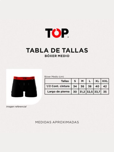 PACK 4 BÓXERS ALGODÓN HOMBRE TOP MULTICOLOR 208PKP4C9 - 6