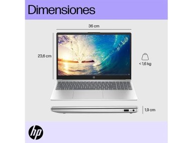 NOTEBOOK HP 15-FD0048LA INTEL CORE I5 8 GB RAM 512 GB SSD 15.6" - 10