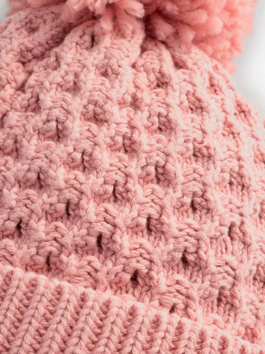 GORRO ALGODÓN NIÑA NEXT ROSADO - 2