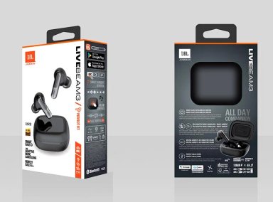 AUDÍFONOS JBL IN EAR LIVE BEAM 3 NEGRO BLUETOOTH - 11
