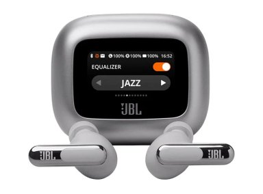 AUDÍFONOS JBL IN EAR LIVE BEAM 3 PLATA BLUETOOTH - 2