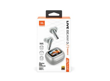 AUDÍFONOS JBL IN EAR LIVE BEAM 3 PLATA BLUETOOTH - 12