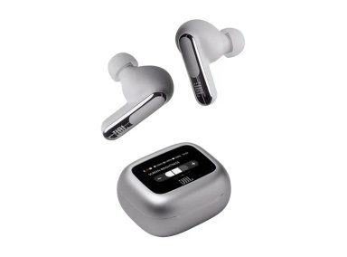 AUDÍFONOS JBL IN EAR LIVE BEAM 3 PLATA BLUETOOTH - 14