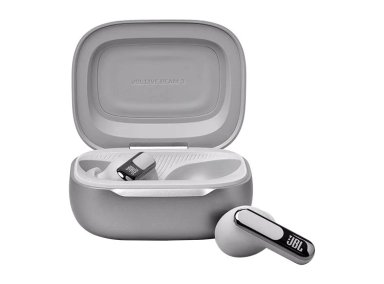 AUDÍFONOS JBL IN EAR LIVE BEAM 3 PLATA BLUETOOTH - 3