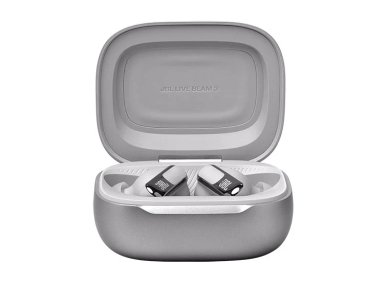AUDÍFONOS JBL IN EAR LIVE BEAM 3 PLATA BLUETOOTH - 8
