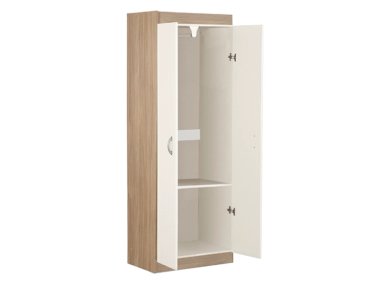 CLOSET STANFORD 2 PUERTAS 1 REPISA BICOLOR - 4