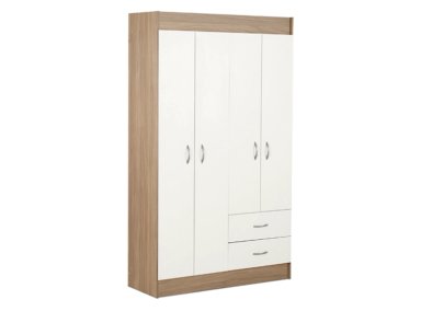 CLOSET STANFORD 4 PUERTAS 2 CAJONES BICOLOR - 1