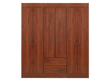 CLOSET STANFORD 6 PUERTAS 2 CAJONES CEREZO - 2