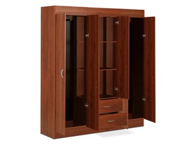 CLOSET STANFORD 6 PUERTAS 2 CAJONES CEREZO - 4
