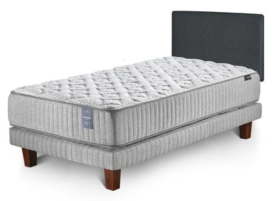 CAMA EUROPEA CANON HYBRID VISCO 1.5PL + RESPALDO WALL MARENGO - 2