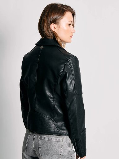 CHAQUETA MUJER BARBADOS BIKER - 2
