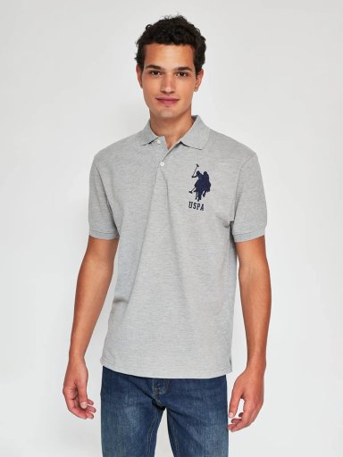 POLERA HOMBRE US POLO ASSN ALGODÓN MANGA CORTA - 1