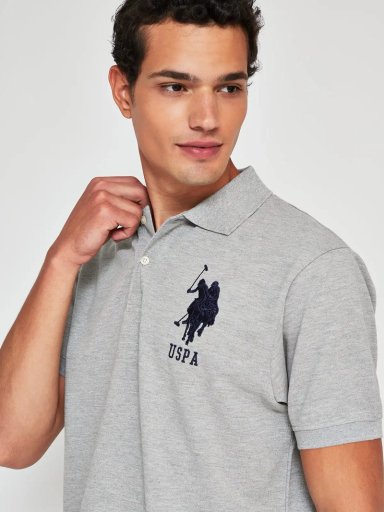 POLERA HOMBRE US POLO ASSN ALGODÓN MANGA CORTA - 3