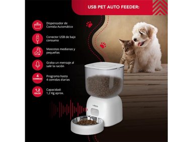 COMEDERO PERROS Y GATOS THOR PET AUTO FEEDER THORBEN - 2