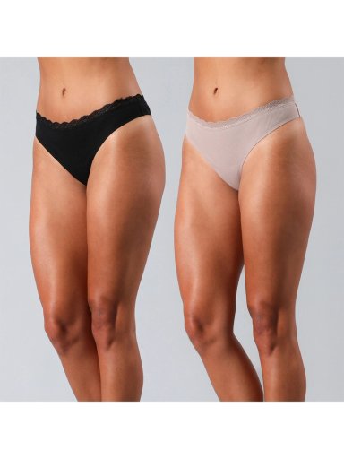 PACK 2 CALZONES COLALESS MUJER FLORES BONDED 25495 - 1
