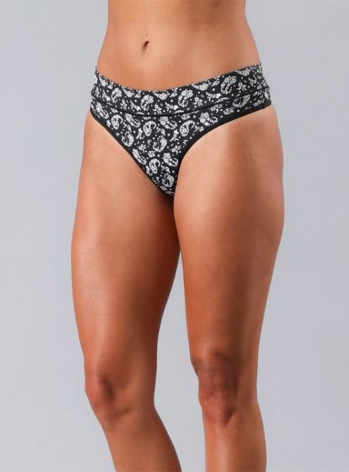 PACK 6 CALZONES CULOTTE ALGODÓN MUJER FLORES GRIS PRINT 25543 - 2
