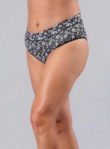 PACK 6 CALZONES HIKINI ALGODÓN MUJER FLORES GRIS PRINT & SOLID 25544 - 5