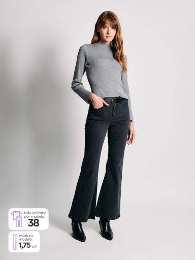 JEANS MUJER REGATTA FLARE ALGODÓN  - 1